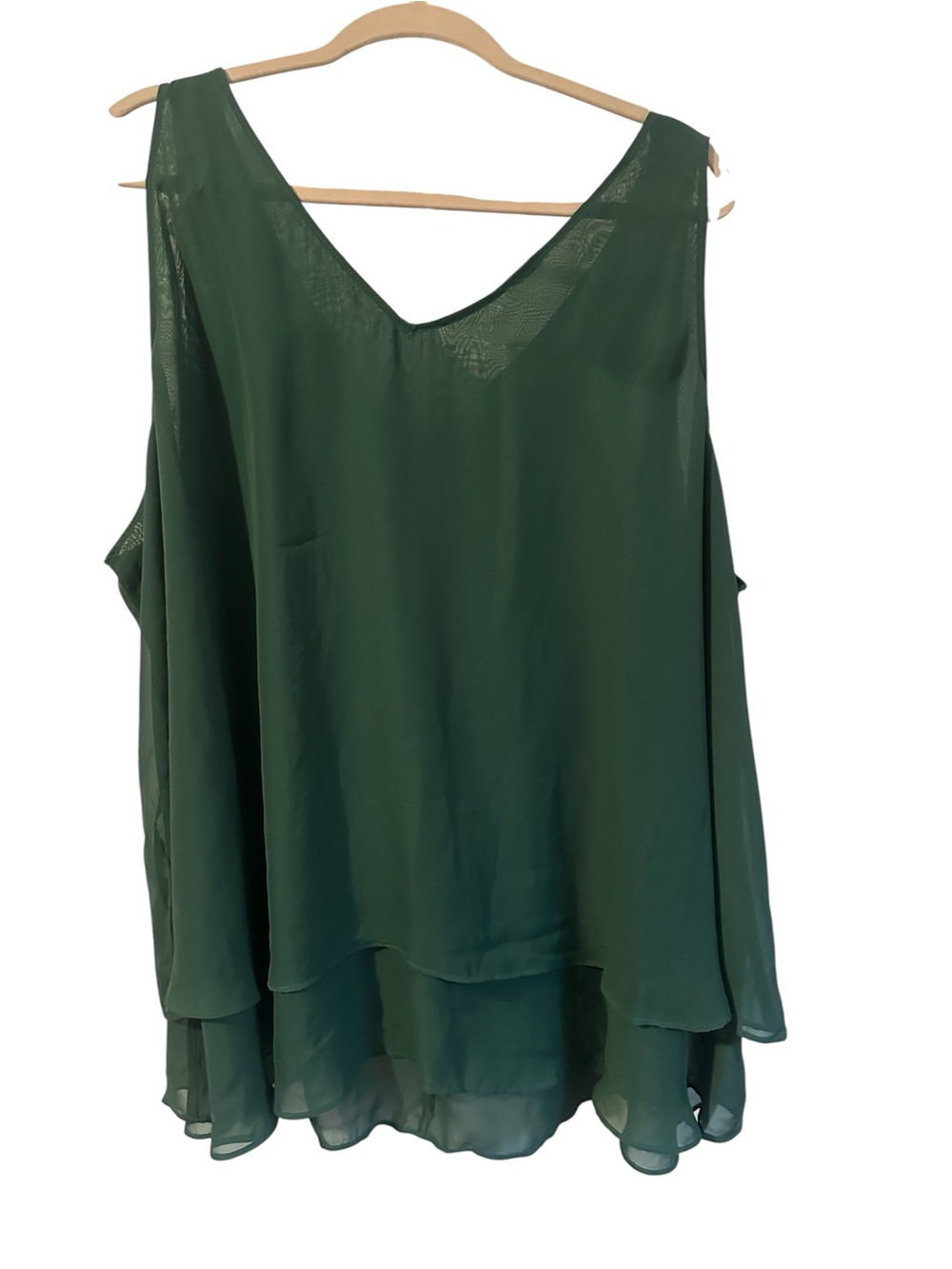 Lane Bryan Swift Collection Green tank women’s size 28